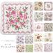  dish Cross dish cloth rose anti-bacterial deodorization processing rose floral print made in Japan gift present lovely stylish present 