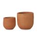  цветочный горшок модный терракота E45 2 позиций комплект 