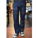  Fullcount FULL COUNT джинсы 1246W Bush Pants втулка брюки (One Wash)