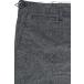 �N�b�V���}�� CUSHMAN �p���c 22097 �u���b�N�V�����u���[ �g���E�U�[�Y BLACK CHAMBRAY TROUSERS TIGHT STRAIGHT MIX BLACK �֘A�摜3