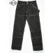  Vanson VANSON брюки NVBL-2503 DOUBLE KNEE PAINTER PANTS / BLACK WABASH