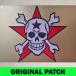  abroad buying attaching / extra-large MC PATCH SKULL ONE STAR custom Rider's * iron correspondence 