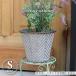 ve in leaf pot S размер внутренний диаметр 19.5cm жестяная пластина pot цветочный горшок посадочная машина цветок pot ko отдушина сад CoventGarden