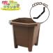  цветок . овощи. посадочная машина квадратное -30cm Brown фигурная скобка поддержка имеется 13L огород садоводство овощи цветок прямоугольный 