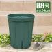 KANEYA горшок с разрезом 8 номер длинный диаметр 24cm moss green пластик цветочный горшок CSM-240L.. промышленность 