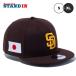  New Era NEW ERA солнечный tiego*pa платье колпак 9FIFTY MLB Japan Flag 950 14517900 MLB бейсболка шляпа ...