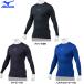 a... Mizuno нижняя рубашка длинный рукав low шея круглый вырез . пот скорость . Vaio механизм 12JABC11 miz-xp-26 miz26ss