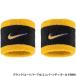 a... Nike NIKEsushu напульсник пара Classic 2P 5cm черный / пальто лиловый / Uni балка City Gold BN3000-009