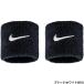 a... Nike NIKEsushu напульсник пара Classic 2P 5cm черный / белый BN3000-010
