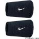 a... Nike NIKEsushu напульсник Classic двойной широкий 2P 13cm черный / белый BN4000-010