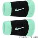 a... Nike NIKEsushu напульсник Classic двойной широкий 2P 13cm черный / осветлитель do бирюзовый BN4000-087