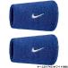 a... Nike NIKEsushu напульсник Classic двойной широкий 2P 13cm игра Royal / белый BN4000-400
