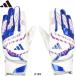a... ограничение adidas Adidas бейсбол для batting перчатки MID кожзаменитель омыватель bru белый / голубой batting перчатка LBG504 1123 adi25fw
