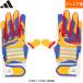 a... ограничение adidas Adidas Junior для подросток для бейсбол для batting перчатки JUNIOR желтый / голубой LBG905-5323 adi26fw