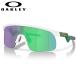 a...OAKLEY Oacley солнцезащитные очки меньше Junior предназначенный женщина предназначенный Matte White × Prizm Jade Resistor Youth Fit OJ9010-33