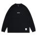 ballaholic small logo long tee black Borer Hori k одежда long T