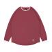 Ballaholic blhlc Cool Long Tee (red plum/white) BHBTS-00398-RPW Borer Hori k одежда рубашка long T