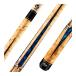 Viking Motore Series Khaki-Stained Birdseye Maple Blue Pearl Inlays pre - кий 