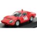 FIAT 1300OT ABARTH N 148 Швейцария горы GP 1967 TONIE HEZEMANS RED 1/43 миникар 