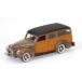 1940 Ford Deluxe woody Brown woody /MINICHAMPS 1/43 миникар 