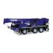 Liebherr LTM 1045 THW голубой белый /Herpa 1/87 миникар 