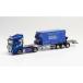 MAN TGX XLX Hammer nfa Tec голубой серый /Herpa 1/87 миникар 