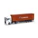 MAN TGX GM C.Sz.shumitof Lawrence белый Brown /Herpa 1/87 миникар 
