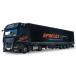MAN TGX GX Streit &amp; Co | EFAFLEX черный | orange / Herpa 1/87 миникар 