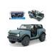 2021 Ford Bronco wild грузовик ( дверь нет ba гонг nz) голубой /MAISTO 1/18 миникар 