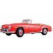 1955 Mercedes Benz 190SL с откидным верхом красный /MAISTO 1/18 миникар 