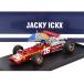  Ferrari F1 312 1968 N 26 Франция GP победа домкрат -iks красный / белый BRUMM 1/43
