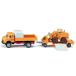 Mercedes Benz 710 грузовик k лама -411 колесный погрузчик есть 1/50 orange Siku миникар 
