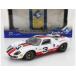  Ford GT40 MKI Eric Dean дизайн 2015 белый / красный 1/18 миникар SOLIDO