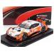 TOYOTA SUPRA GR N 36 2021 orange белый 1/43 миникар 