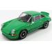 PORSCHE  911 CARRERA RS 2.7 COUPE 1973 - GREEN BLACK /WELLY 1/18ߥ˥