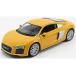 AUDI  R8 V10 PLUS COUPE 2016 - YELLOW /WELLY 1/24ߥ˥