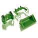  фронтальный погрузчик набор инструментов A - John Deere зеленый зеленый /Wiking 1/32 с/х машина модель 