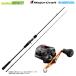 [ light jigging введение комплект ]* Major craft 25sorupalaSPJLJ-B64M+ Shimano 21 Barchetta BB 151HG (044044) ( левый руль )