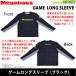 * Megabass GAME LONG SLEEVE игра длинный рукав ( черный ) [ суммировать стоимость доставки сломан ]