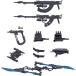 30MM опция детали комплект WEAPON SET 06[ARMORED CORE VI FIRES OF RUBICON] пластиковая модель 