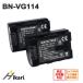 �y�݊��i�z BN-VG119 BN-VG114 Victor �r�N�^�[ (JVC) �݊� �o�b�e���[ 2��set �c�ʕ\���Ή� GZ-EX370 GZ-HD620 GZ-HM33 GZ-HM50 GZ-HM99 �G�u���I