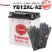  аккумулятор для мотоцикла YB12AL-A2 открытого типа Taiwan Yuasa YUASA официальный агент * с гарантией . мотоцикл аккумулятор + мотоцикл перчатка 2 позиций комплект ( жидкость входить settled )