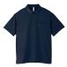 [ Gris ma-] короткий рукав 4.4 унция dry кнопка down рубашка-поло [ карман есть ] 00331-ABP мужской темно-синий L