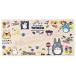 senko-(Senko) Tonari no Totoro .......PVC кухонный коврик примерно 45× 90cm бежевый герой to Toro totor