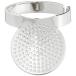 k осел -(Clover) тарелка есть напёрсток 5.5 x 6.5 x 1.2 cm латунь ( никель металлизированный ) 34-301