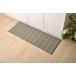 ikehiko.. татами коврик .. кухонный коврик проверка примерно 60×270cm серый местного производства .. использование скольжение трудно обработка простой дизайн #82397