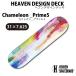  скейтборд панель HEAVEN DESIGN DECK Chameleon_Prime5 31×7.625 цвет Sand панель скейтборд Canadian Maple 