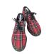 Dr.Martens( Dr. Martens ) 1461 ZIP платформа tartan проверка платье shu б/у б/у одежда 0352