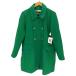 ZARA( Zara ) кнопка останавливать выполненный в строгом стиле пальто женский import:XL б/у б/у одежда 0423