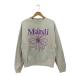 Mardi Mercredi (ma Rudy mek Rudy ) SWEATSHIRT FLOWERMARDI пудинг б/у б/у одежда 0247